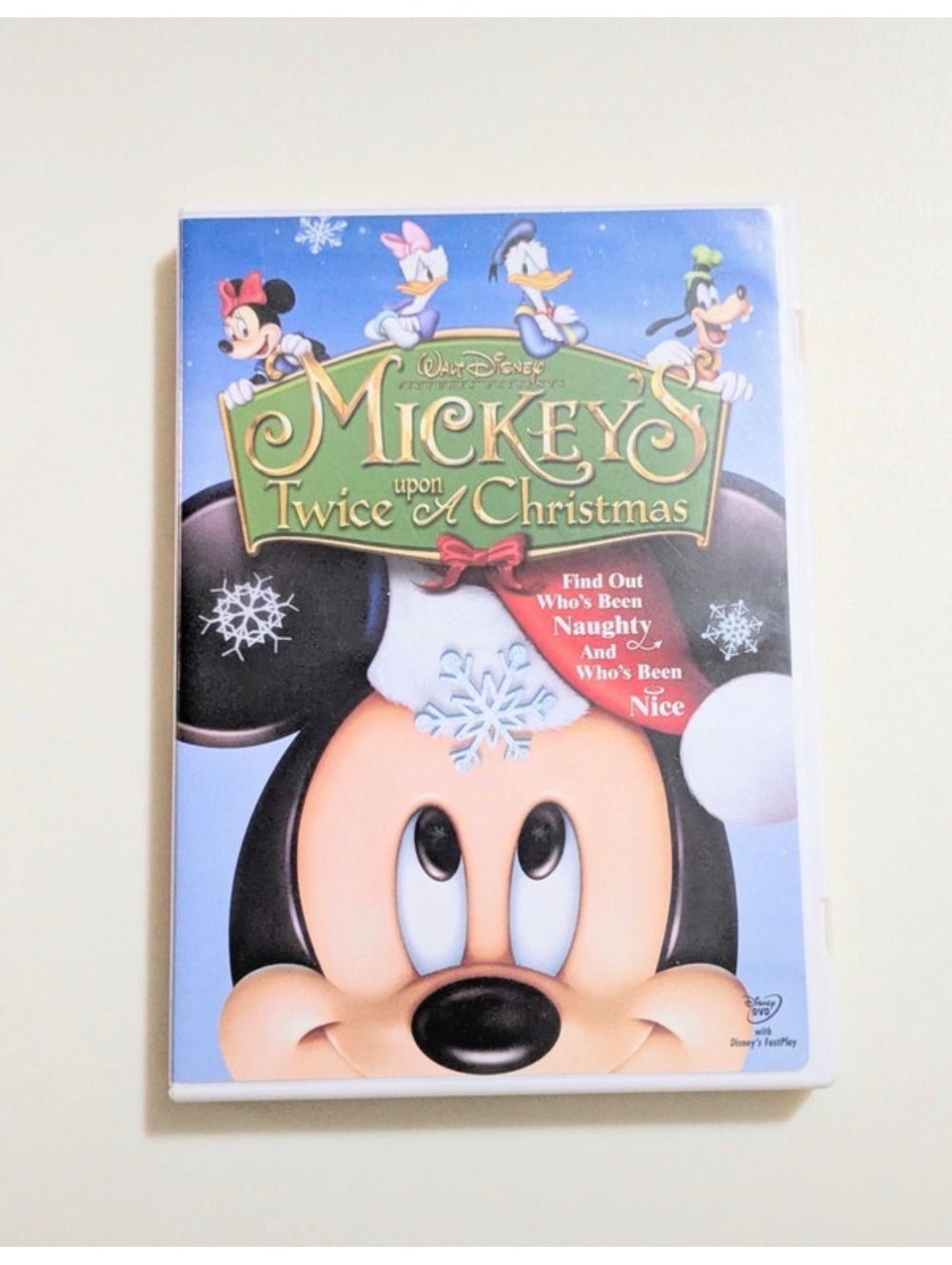 Mickey's Twice Upon a Christmas DVD